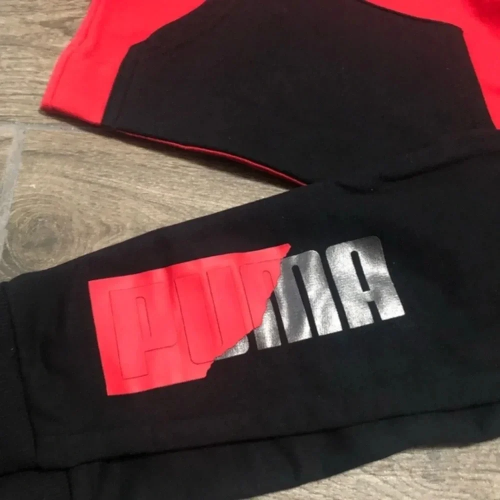 Puma fleece jogger set toddler